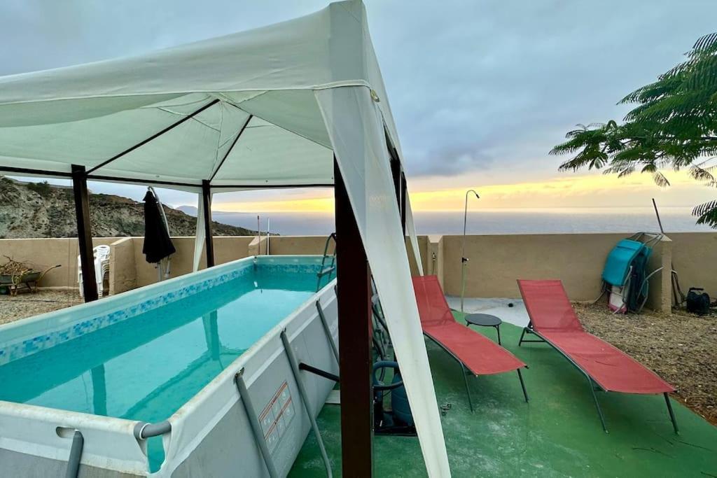 Peaceful Oasis With Magical Sea Views And A Pool Villa Santa Cruz de Tenerife Buitenkant foto